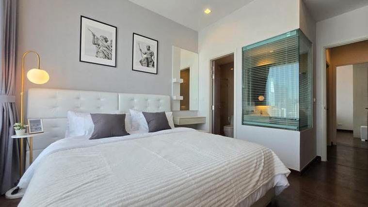 รูป 2 ห้องนอน | 2 ห้องน้ำ | MRT Phetchaburi | 66 ตร.ม. | 46,000 บาท/เดือน | ชั้น 26 — Q Asoke กรุงเทพฯ - รูปที่ 9/10