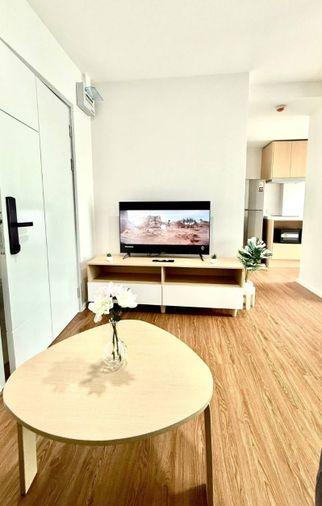 picture 1Bed | 1Bath | BTS Samrong | 28sqm | THB 12,000/mo | Fl.6 — Ikon Sukhumvit 77 Bangkok - 7/8