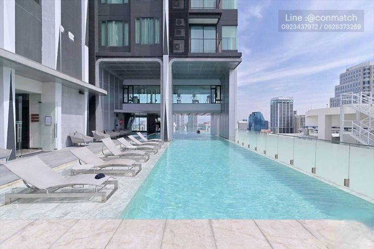 picture 1Bed | 1Bath | MRT Sukhumvit | 33sqm | THB 28,000/mo | Fl.7 — Edge Sukhumvit 23 Bangkok - 6/9