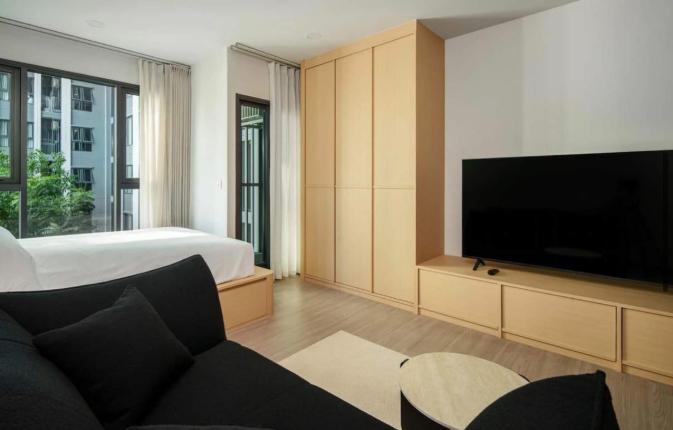 picture 1Bed | 1Bath | BTS Phra Khanong | 25sqm | THB 16,000/mo | Fl.10 — Aspire Sukhumvit-Rama 4 Bangkok - 4/8