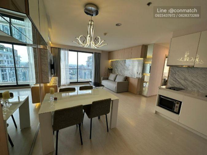 รูป 2 ห้องนอน | 2 ห้องน้ำ | BTS Phra Khanong | 80 ตร.ม. | 65,000 บาท/เดือน | ชั้น 32 — Rhythm Sukhumvit 42 กรุงเทพฯ - รูปที่ 2/10