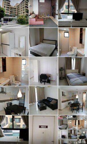 รูป 1 ห้องนอน | 1 ห้องน้ำ | BTS Udom Suk | 45 ตร.ม. | 13,000 บาท/เดือน | ชั้น 8 — The Sense Sukhumvit กรุงเทพฯ - รูปที่ 1/1