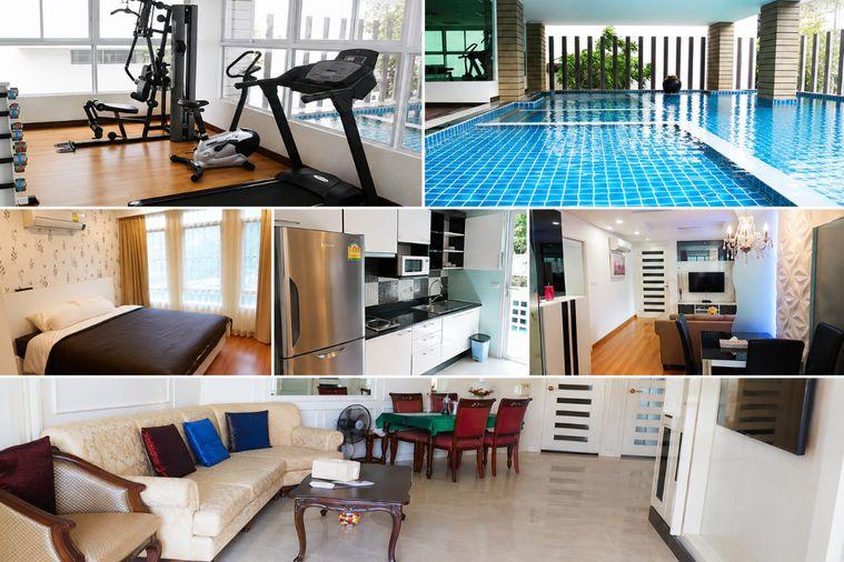 picture 1Bed | 1Bath | BTS Phrom Phong | 46sqm | THB 45,000/mo | Fl.2 — Amethyst 39 Bangkok - 1/1