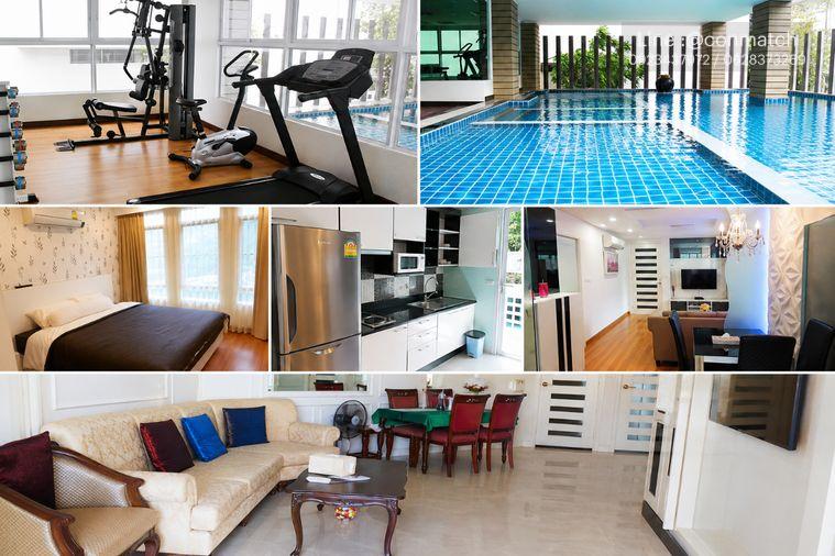 picture 1Bed | 1Bath | BTS Phrom Phong | 46sqm | THB 45,000/mo | Fl.2 — Amethyst 39 Bangkok - 1/1