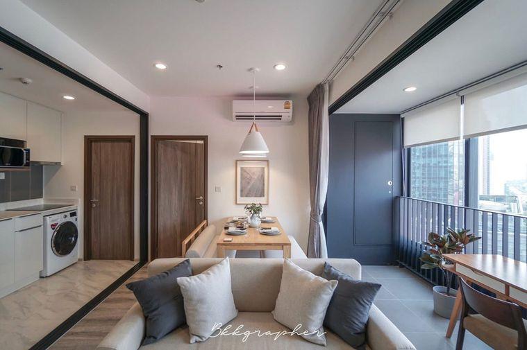 รูป 2 ห้องนอน | 2 ห้องน้ำ | MRT Phetchaburi | 62 ตร.ม. | 42,000 บาท/เดือน | ชั้น 14 — Ideo Mobi Asoke กรุงเทพฯ - รูปที่ 9/10