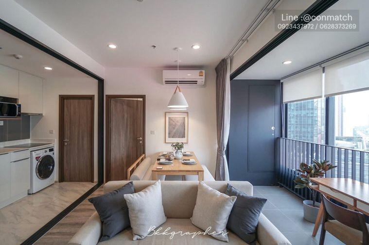 รูป 2 ห้องนอน | 2 ห้องน้ำ | MRT Phetchaburi | 62 ตร.ม. | 42,000 บาท/เดือน | ชั้น 14 — Ideo Mobi Asoke กรุงเทพฯ - รูปที่ 9/10