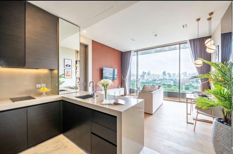 รูป 1 ห้องนอน | 1 ห้องน้ำ | MRT Lumphini | 57 ตร.ม. | 70,000 บาท/เดือน | ชั้น 12 — Saladaeng One กรุงเทพฯ - รูปที่ 10/10