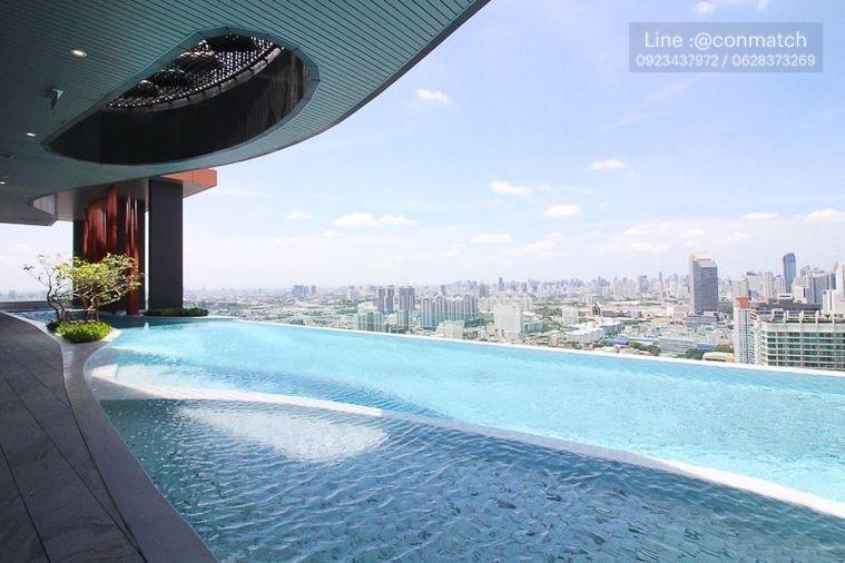 รูป 1 ห้องนอน | 1 ห้องน้ำ | MRT Huai Khwang | 30 ตร.ม. | 23,000 บาท/เดือน | ชั้น 29 — XT Huaikhwang กรุงเทพฯ - รูปที่ 3/10
