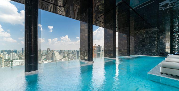 รูป 1 ห้องนอน | 1 ห้องน้ำ | MRT Sukhumvit | 34 ตร.ม. | 30,000 บาท/เดือน | ชั้น 12 — Ashton Asoke กรุงเทพฯ - รูปที่ 1/5