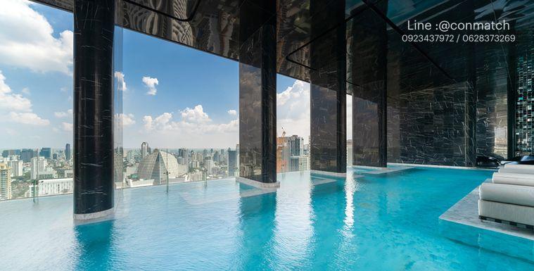 รูป 1 ห้องนอน | 1 ห้องน้ำ | MRT Sukhumvit | 34 ตร.ม. | 30,000 บาท/เดือน | ชั้น 12 — Ashton Asoke กรุงเทพฯ - รูปที่ 1/5