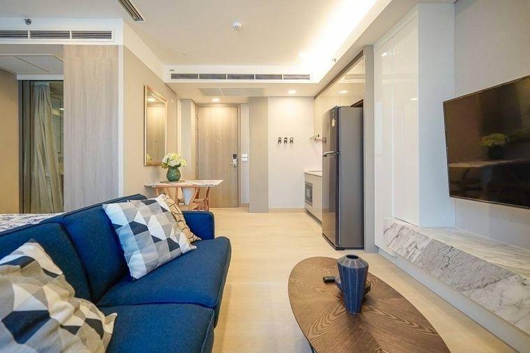 รูป 1 ห้องนอน | 1 ห้องน้ำ | MRT Queen Sirikit National Convention Centre | 35 ตร.ม. | 25,000 บาท/เดือน | ชั้น 17 — Siamese Exclusive Queens กรุงเทพฯ - รูปที่ 3/8