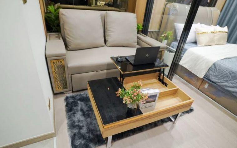 picture 1Bed | 1Bath | MRT Phra Ram 9 | 28sqm | THB 22,000/mo | Fl.15 — One 9 Five Asoke - Rama 9 Bangkok - 1/10