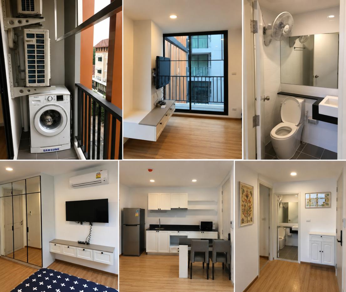 รูป 1 ห้องนอน | 1 ห้องน้ำ | BTS Saphan Taksin | 38 ตร.ม. | 16,000 บาท/เดือน | ชั้น 5 — Notting Hill The Exclusive Charoenkrung กรุงเทพฯ - รูปที่ 1/1