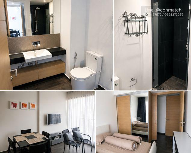 รูป 1 ห้องนอน | 1 ห้องน้ำ | BTS Ekkamai | 45 ตร.ม. | 35,000 บาท/เดือน | ชั้น 20 — The Lofts Ekkamai กรุงเทพฯ - รูปที่ 1/2