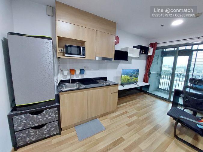 รูป 1 ห้องนอน | 1 ห้องน้ำ | BTS Udom Suk | 29 ตร.ม. | 11,000 บาท/เดือน | ชั้น 8 — Ideo Blucove Sukhumvit กรุงเทพฯ - รูปที่ 9/10