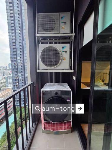 picture Studio | 1Bath | MRT Phra Ram 9 | 30sqm | THB 20,000/mo | Fl.26 — Nue District R9 Bangkok - 5/5