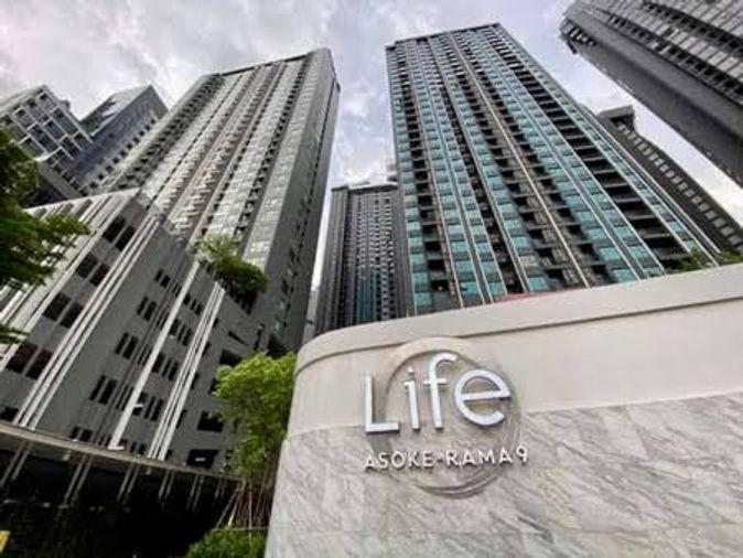 รูป 1 ห้องนอน | 1 ห้องน้ำ | MRT Phetchaburi | 25 ตร.ม. | 19,000 บาท/เดือน | ชั้น 18 — Life Asoke Rama 9 กรุงเทพฯ - รูปที่ 1/5