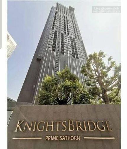 รูป 1 ห้องนอน | 1 ห้องน้ำ | BTS Chong Nonsi | 45 ตร.ม. | 44,000 บาท/เดือน | ชั้น 34 — Knightsbridge Prime Sathorn กรุงเทพฯ - รูปที่ 1/10