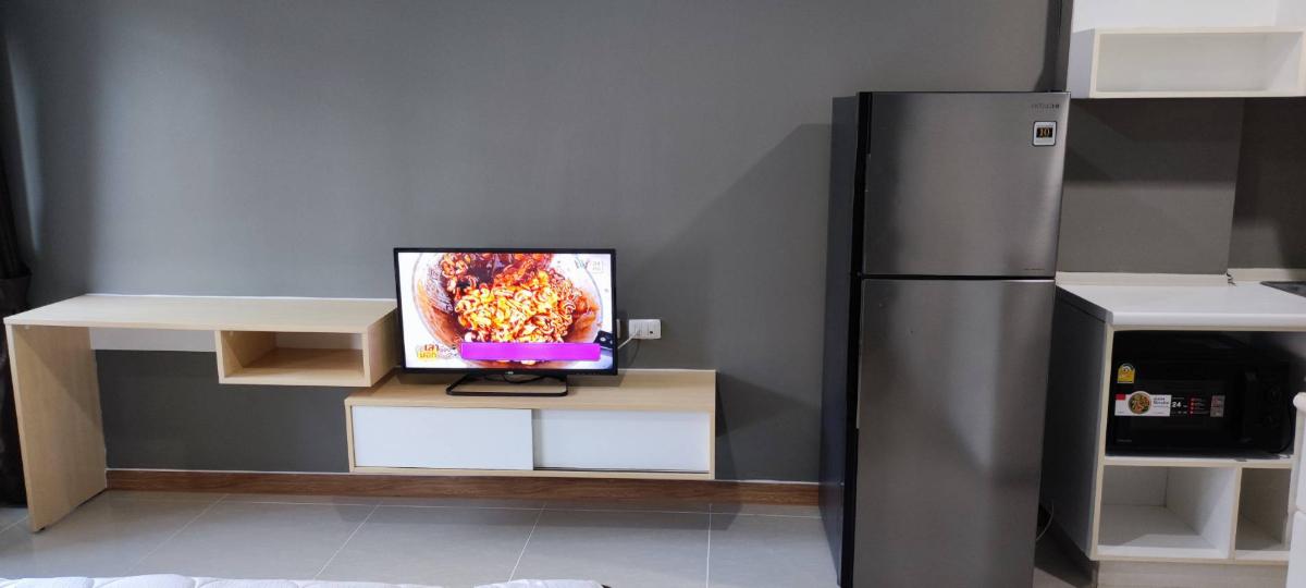 รูป 1 ห้องนอน | 1 ห้องน้ำ | BTS Kheha | 25 ตร.ม. | 6,000 บาท/เดือน | ชั้น 4 — Miami Condo Bangpu กรุงเทพฯ - รูปที่ 9/10