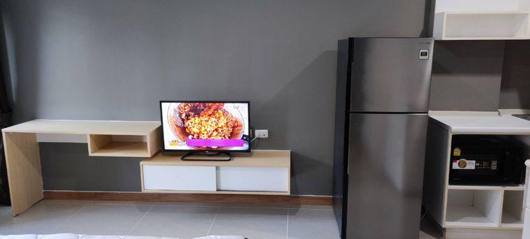รูป 1 ห้องนอน | 1 ห้องน้ำ | BTS Kheha | 25 ตร.ม. | 6,000 บาท/เดือน | ชั้น 4 — Miami Condo Bangpu กรุงเทพฯ - รูปที่ 9/10