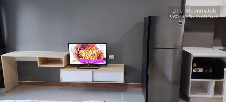 รูป 1 ห้องนอน | 1 ห้องน้ำ | BTS Kheha | 25 ตร.ม. | 6,000 บาท/เดือน | ชั้น 4 — Miami Condo Bangpu กรุงเทพฯ - รูปที่ 9/10