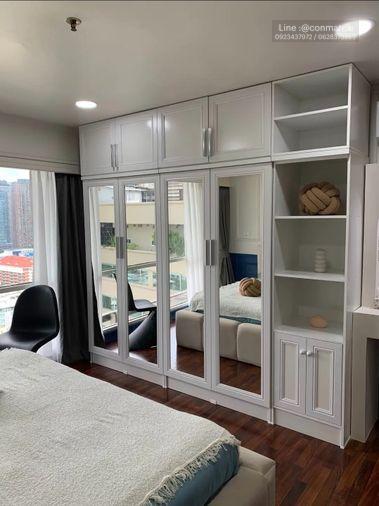 รูป 1 ห้องนอน | 1 ห้องน้ำ | BTS Nana | 40 ตร.ม. | 25,000 บาท/เดือน | ชั้น 23 — Sukhumvit Suite กรุงเทพฯ - รูปที่ 3/6
