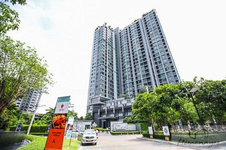 รูป 1 ห้องนอน | 1 ห้องน้ำ | BTS On Nut | 27 ตร.ม. | 10,000 บาท/เดือน | ชั้น 15 — The Base Park East Sukhumvit 77 กรุงเทพฯ - รูปที่ 1/10