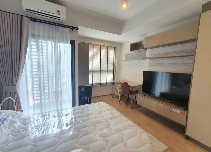 รูป สตูดิโอ | 1 ห้องน้ำ | MRT Phra Ram 9 | 26 ตร.ม. | 16,000 บาท/เดือน | ชั้น 14 — Ideo Rama 9 - Asoke กรุงเทพฯ - รูปที่ 2/6