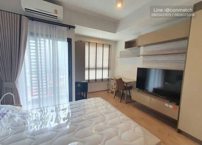 รูป สตูดิโอ | 1 ห้องน้ำ | MRT Phra Ram 9 | 26 ตร.ม. | 16,000 บาท/เดือน | ชั้น 14 — Ideo Rama 9 - Asoke กรุงเทพฯ - รูปที่ 2/6
