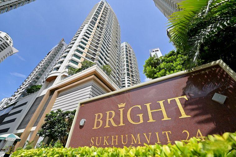 รูป 1 ห้องนอน | 1 ห้องน้ำ | BTS Phrom Phong | 68 ตร.ม. | 55,000 บาท/เดือน | ชั้น 7 — Bright Sukhumvit 24 กรุงเทพฯ - รูปที่ 1/10