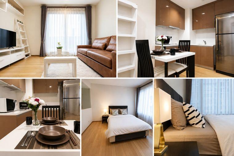 รูป 1 ห้องนอน | 1 ห้องน้ำ | BTS Thong Lo | 52 ตร.ม. | 35,000 บาท/เดือน | ชั้น 6 — Siri At Sukhumvit กรุงเทพฯ - รูปที่ 3/3