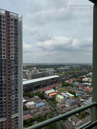 รูป 1 ห้องนอน | 1 ห้องน้ำ | ARL Hua Mak | 26 ตร.ม. | 12,000 บาท/เดือน | ชั้น 25 — Lumpini Place Srinakarin กรุงเทพฯ - รูปที่ 10/10