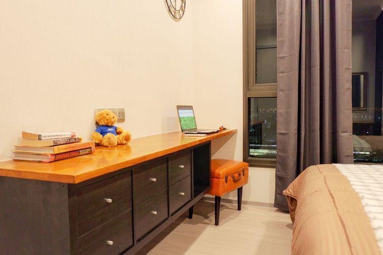 รูป 1 ห้องนอน | 1 ห้องน้ำ | BTS Bang Chak | 31 ตร.ม. | 15,900 บาท/เดือน | ชั้น 16 — Life Sukhumvit 62 กรุงเทพฯ - รูปที่ 2/10