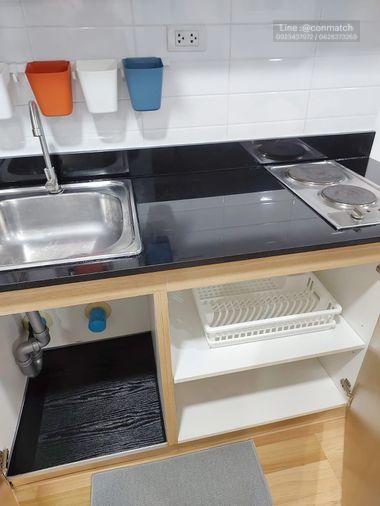 รูป 1 ห้องนอน | 1 ห้องน้ำ | BTS Udom Suk | 29 ตร.ม. | 11,000 บาท/เดือน | ชั้น 8 — Ideo Blucove Sukhumvit กรุงเทพฯ - รูปที่ 2/10