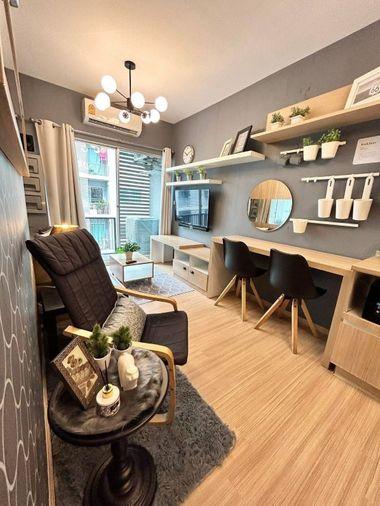 picture 1Bed | 1Bath | MRT Huai Khwang | 34sqm | THB 14,000/mo | Fl.5 — Space Play Ratchada - Sutthisarn Bangkok - 1/10