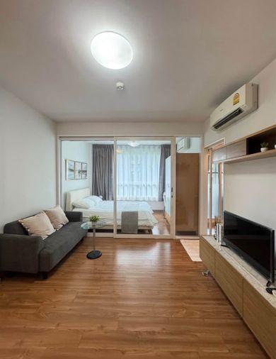 picture 1Bed | 1Bath | MRT Phra Ram 9 | 33sqm | THB 14,000/mo | Fl.4 — BIZA Condo Bangkok - 1/6
