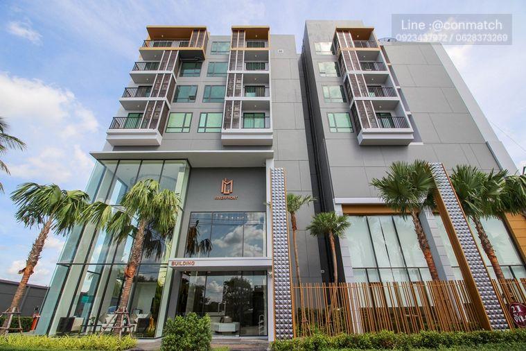 รูป 1 ห้องนอน | 1 ห้องน้ำ | MRT Sai Ma | 32 ตร.ม. | 11,000 บาท/เดือน | ชั้น 6 — Metro Luxe Riverfront Rattanathibet กรุงเทพฯ - รูปที่ 3/9