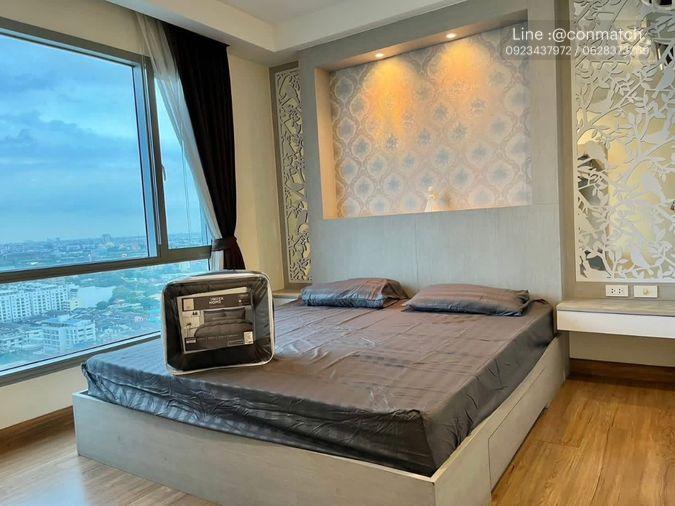 รูป 2 ห้องนอน | 2 ห้องน้ำ | ARL Ramkhamhaeng | 62 ตร.ม. | 30,000 บาท/เดือน | ชั้น 24 — Thru Thonglor กรุงเทพฯ - รูปที่ 3/4