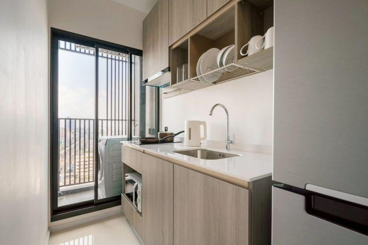 picture 1Bed | 1Bath | MRT Tha Phra | 27sqm | THB 12,000/mo | Fl.1 — Knightsbridge Sukhumvit - Thepharak Bangkok - 8/8