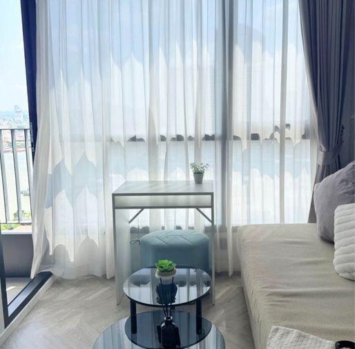 รูป 1 ห้องนอน | 1 ห้องน้ำ | BTS Krung Thon Buri | 27 ตร.ม. | 20,000 บาท/เดือน | ชั้น 20 — Chapter Charoennakhon - Riverside กรุงเทพฯ - รูปที่ 4/10