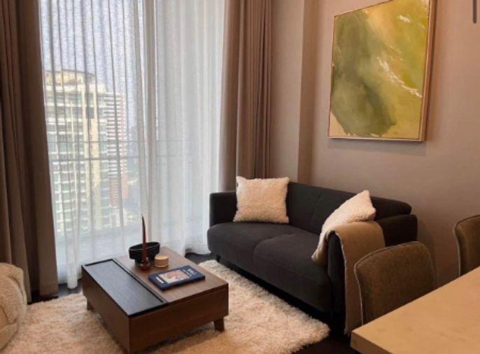 รูป 1 ห้องนอน | 1 ห้องน้ำ | BTS Thong Lo | 42 ตร.ม. | 50,000 บาท/เดือน | ชั้น 21 — Laviq Sukhumvit 57 กรุงเทพฯ - รูปที่ 4/10