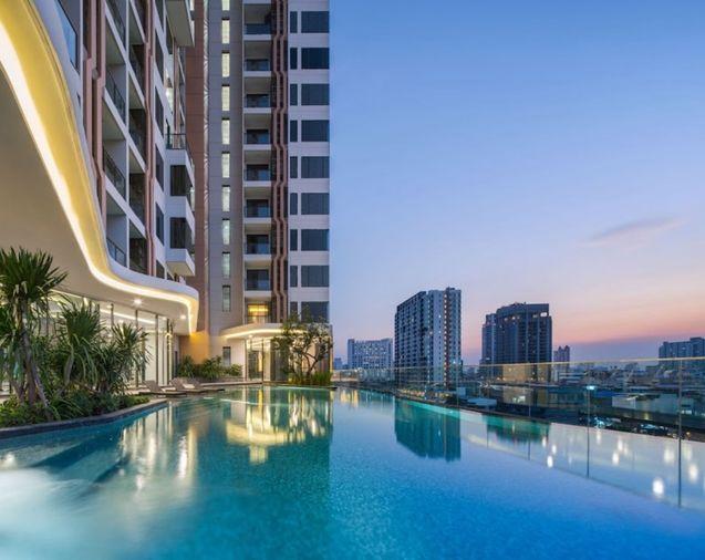 picture 1Bed | 1Bath | BTS Saphan Khwai | 33sqm | THB 19,000/mo | Fl.15 — M Jatujak Bangkok - 1/10
