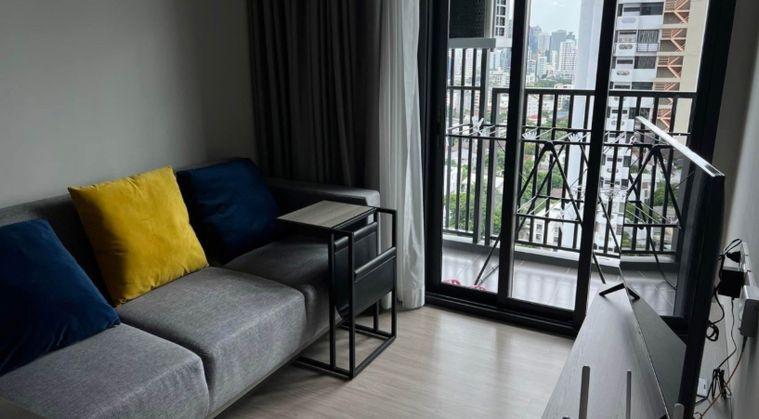 รูป 1 ห้องนอน | 1 ห้องน้ำ | MRT Phetchaburi | 33 ตร.ม. | 18,000 บาท/เดือน | ชั้น 19 — The Base Phetchaburi-Thonglor กรุงเทพฯ - รูปที่ 4/8
