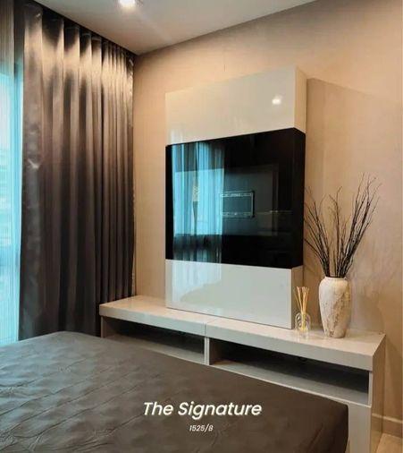รูป 1 ห้องนอน | 1 ห้องน้ำ | BTS Saphan Khwai | 48 ตร.ม. | 28,000 บาท/เดือน | ชั้น 8 — The Signature By Urbano กรุงเทพฯ - รูปที่ 7/10