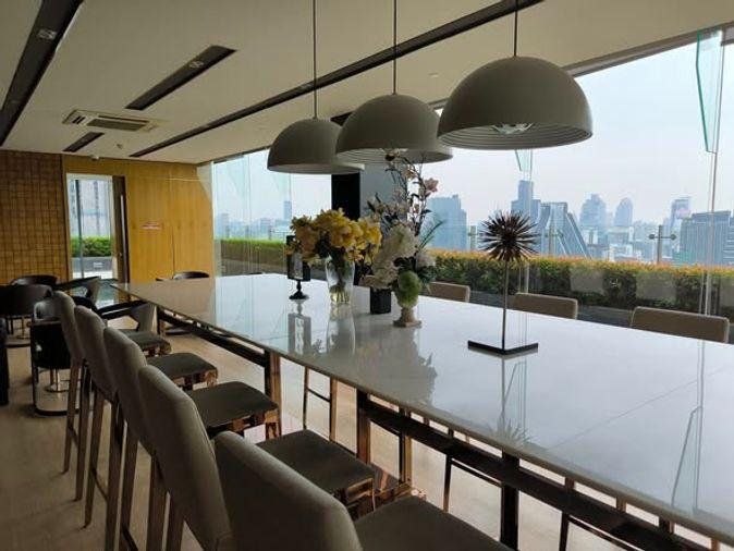 รูป 1 ห้องนอน | 1 ห้องน้ำ | MRT Hua Lamphong | 45 ตร.ม. | 35,000 บาท/เดือน | ชั้น 25 — The Room Rama 4 กรุงเทพฯ - รูปที่ 2/5