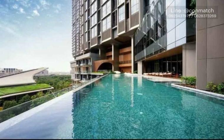 รูป 2 ห้องนอน | 2 ห้องน้ำ | BTS Saphan Taksin | 61 ตร.ม. | 65,000 บาท/เดือน | ชั้น 24 — Whizdom The Forestias กรุงเทพฯ - รูปที่ 3/10