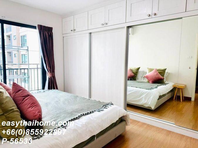 รูป P-56533 ให้เช่า ศุภาลัย ซิตี้ รีสอร์ท สถานีรถไฟฟ้าแบริ่ง สุขุมวิท 105 | เฟอร์นิเจอร์ครบ  | Line ID: @easythaihome | 085-592-2897 - รูปที่ 7/13