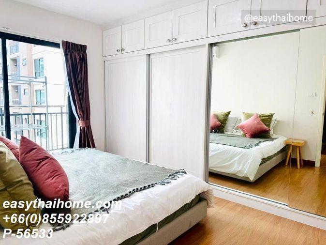 รูป P-56533 ให้เช่า ศุภาลัย ซิตี้ รีสอร์ท สถานีรถไฟฟ้าแบริ่ง สุขุมวิท 105 | เฟอร์นิเจอร์ครบ | Line ID: @easythaihome | 085-592-2897 - รูปที่ 7/13