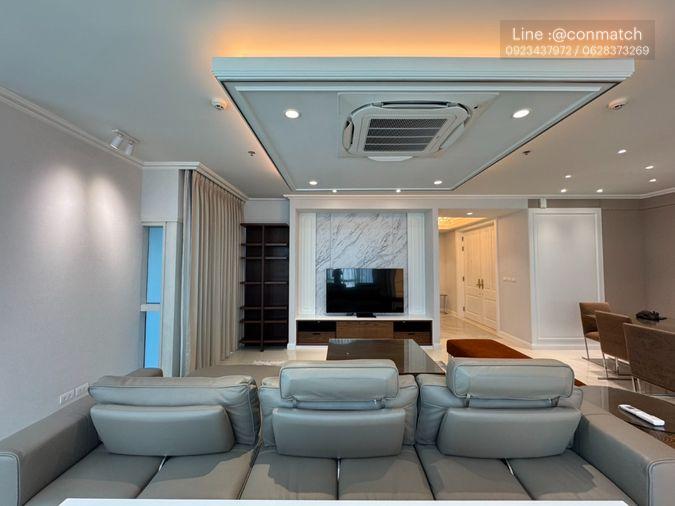 รูป 3 ห้องนอน | 3 ห้องน้ำ | BTS Phloen Chit | 189 ตร.ม. | 155,000 บาท/เดือน | ชั้น 12 — Athenee Residence กรุงเทพฯ - รูปที่ 5/10