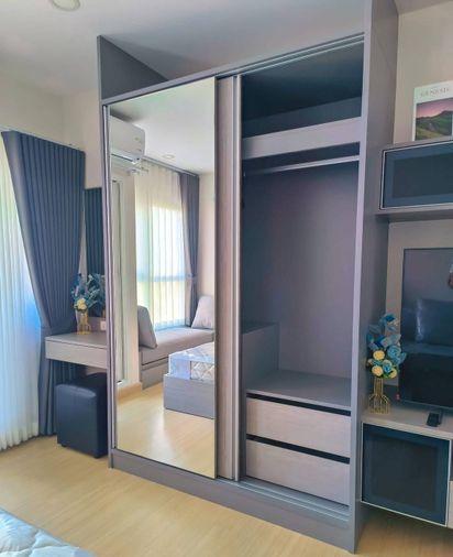 รูป 1 ห้องนอน | 1 ห้องน้ำ | BTS Yaek Lam Sali | 28 ตร.ม. | 13,000 บาท/เดือน | ชั้น 31 — Supalai Veranda Ramkhamhaeng กรุงเทพฯ - รูปที่ 8/10
